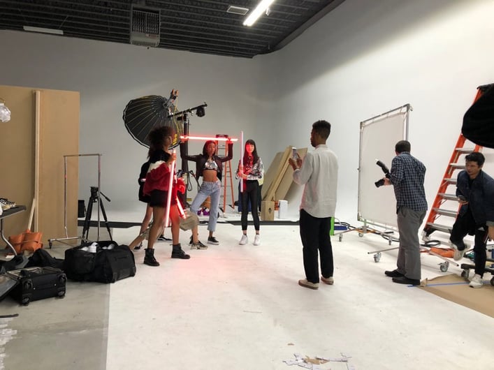 fashion shoot