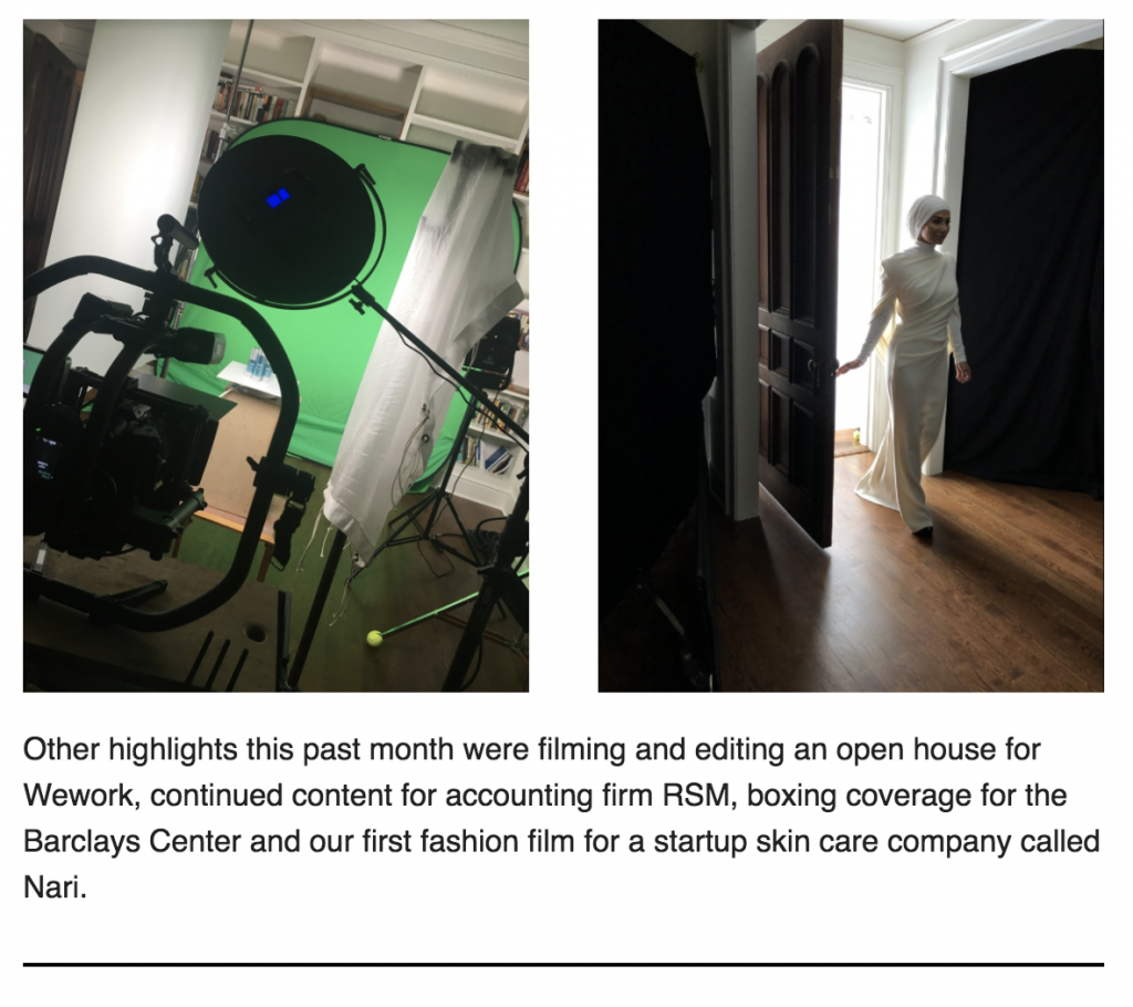 product video production