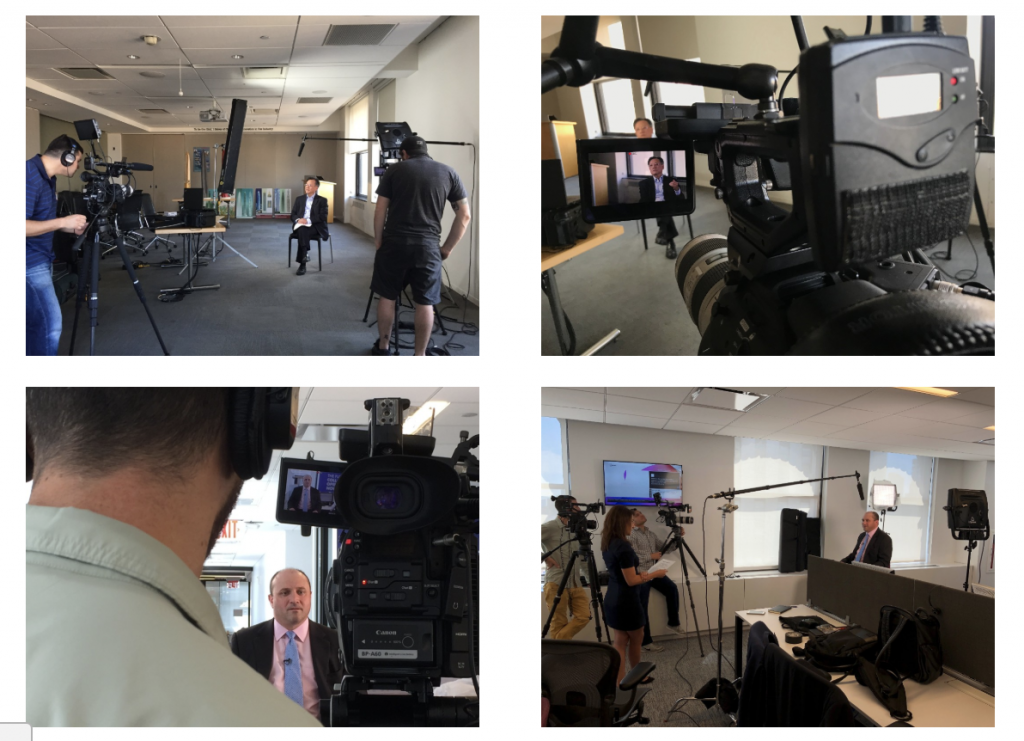 corporate video interview