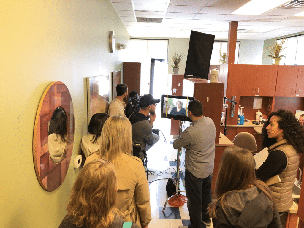 agency video shoot