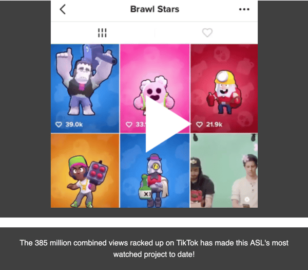 social media video