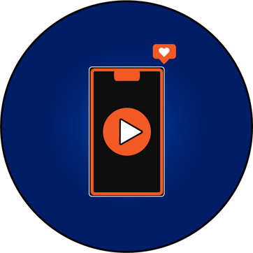 social media video graphic
