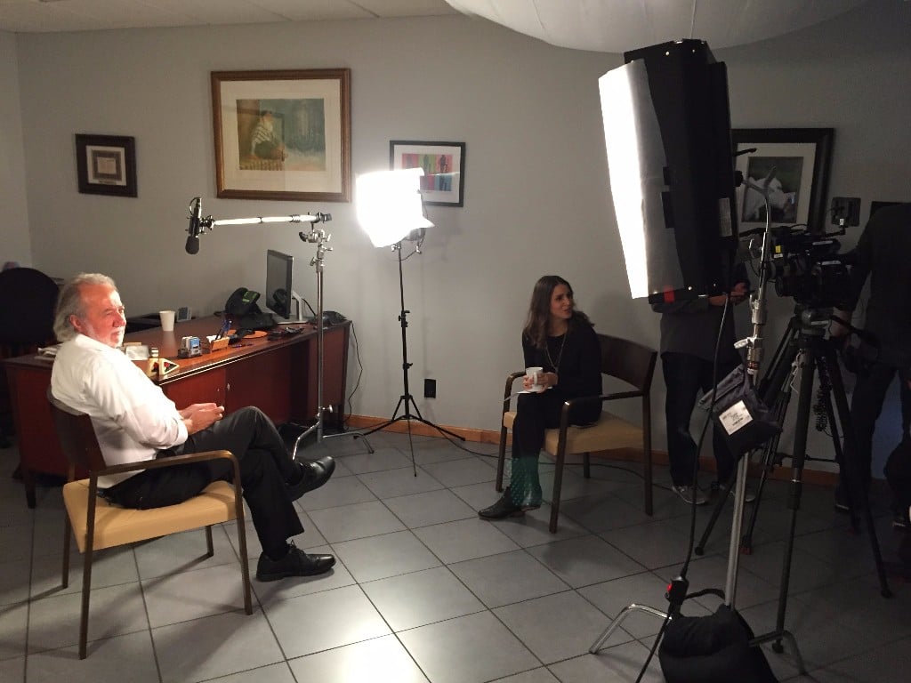 corporate video interview