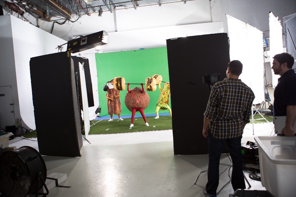 video studio shoot