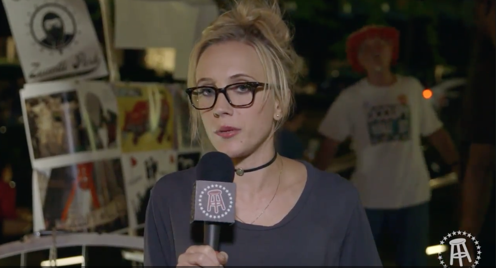 man on the street interview