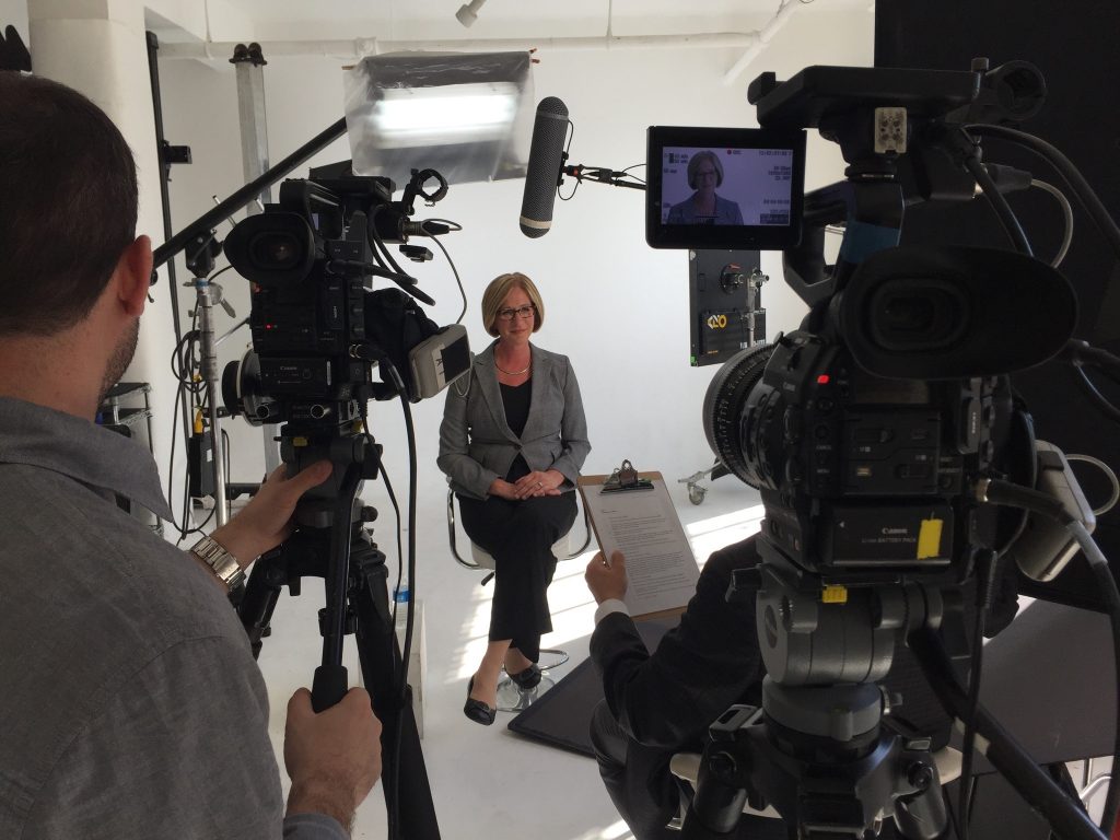 corporate video interview