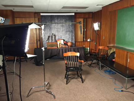 interview set up