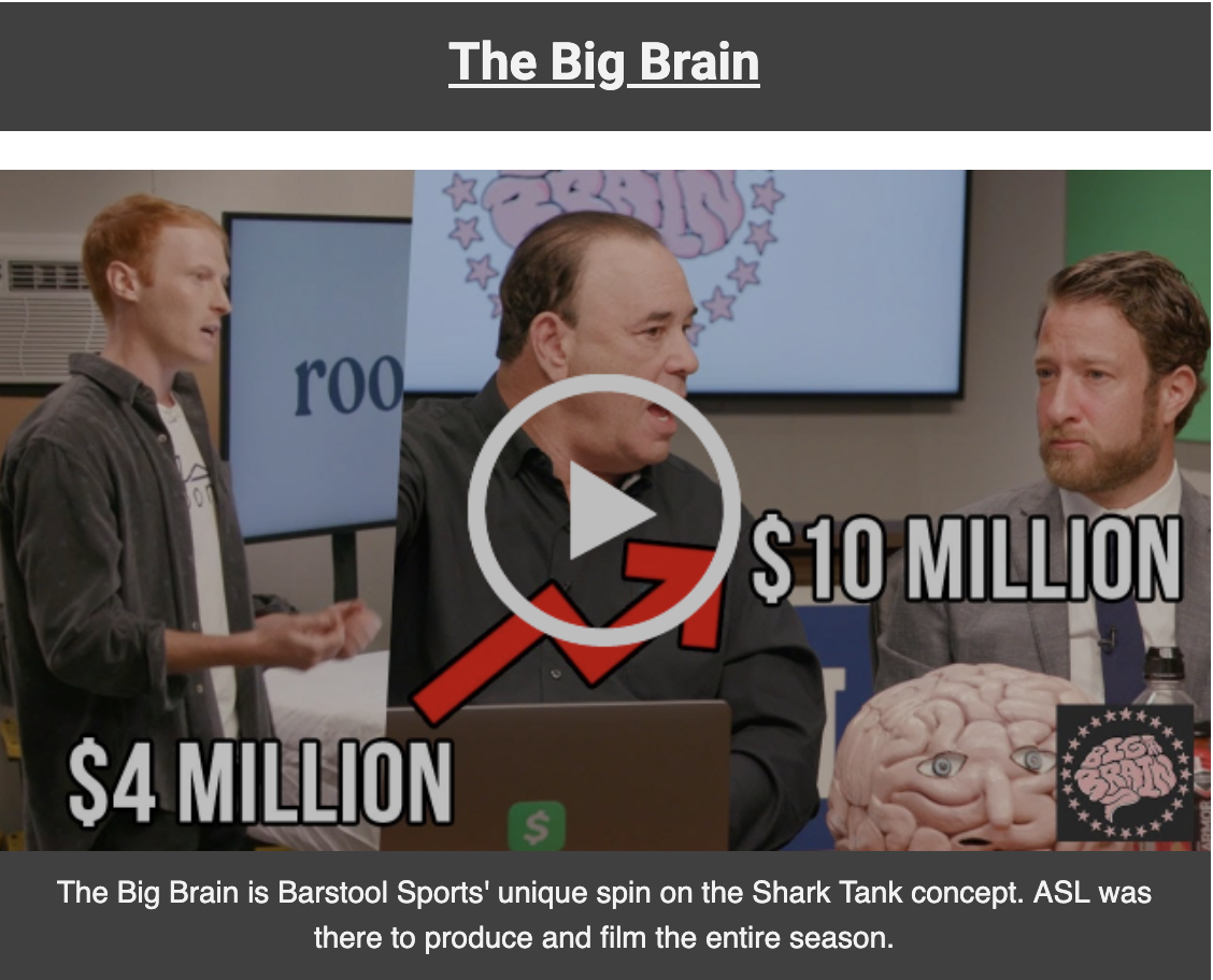Branded content video